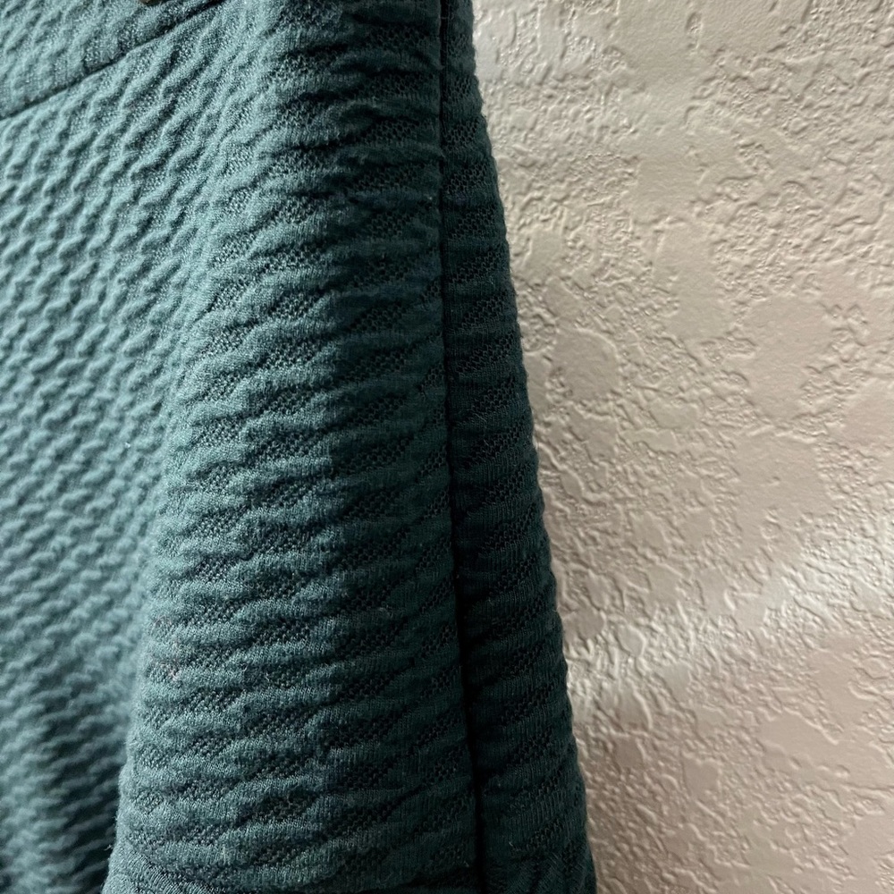 loft skirt, dark green color, used in good condition, size xs. - Picture 3 of 7